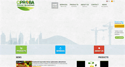 Desktop Screenshot of ciproba.com
